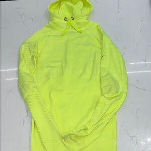 Neon Yellow Hooded Sweatshirt
